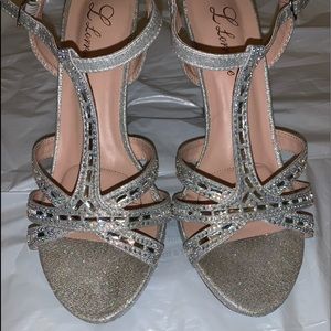 Silver heels!